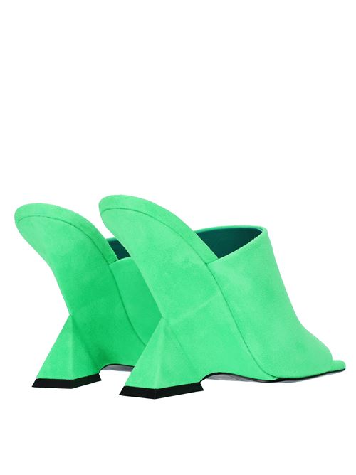 CHEOPE mules by THE ATTICO in suede THE ATTICO | 231WS634L007VERDE